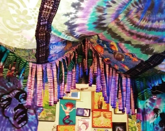 Bohemian Bedroom Canopy boho canopy | etsy Bohemian Bedroom Canopy boho canopy | etsy