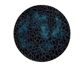 Imaginary Star Chart - Archival 8x10 Art Print - Contemporary Watercolor Painting - Astronomy, Night Sky - by Natasha Newton