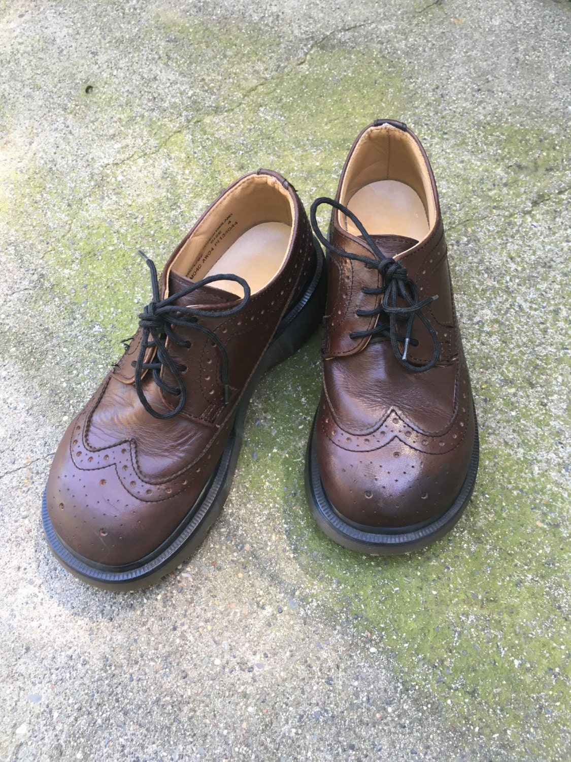 Dr. Martens Vintage Classic Wingtip UK 4 Doc Marten Shoes