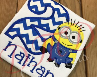 Minion birthday shirt