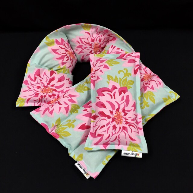 Microwave Heating Pad Corn Bag Neck Wrap Heat by WarmHugsCornBags