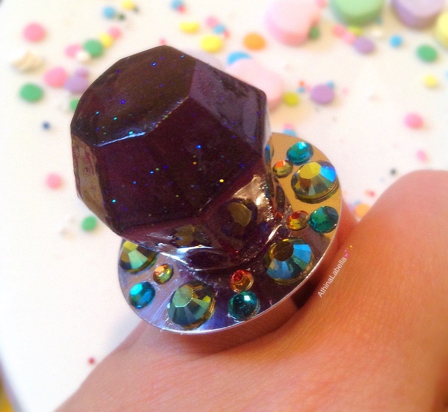 Ring Pop Ring Pop Ring Candy Jewelry Resin Jewelry Resin