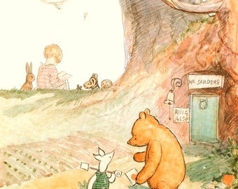 NEW Classic Winnie the Pooh Prints