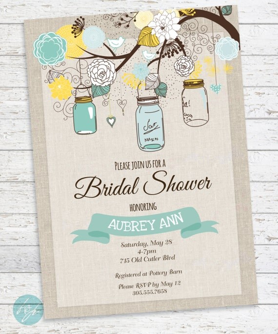 Southern Bridal Shower Invitations 8