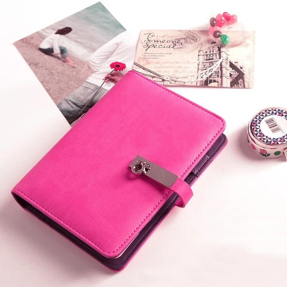 Pink Personal Planner BINDER ONLY In Stock A6 Size Binder
