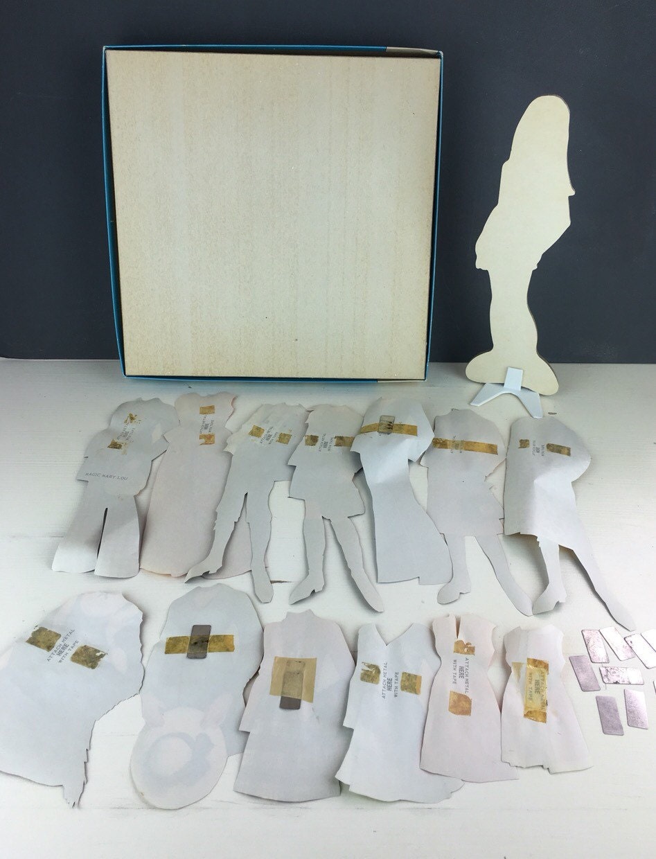 Magic Mary Lou Paper Doll Set by KaiserVonVintage