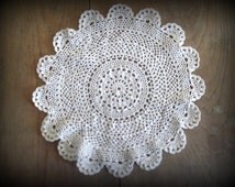 Popular items for colored doilies on Etsy