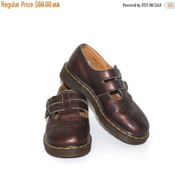 SALE Vintage Dr. Martens Mary Jane Shoes . by FoxyBritVintage