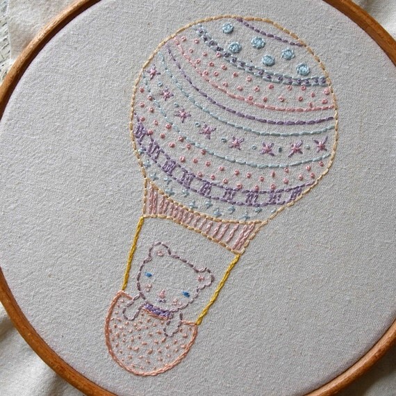 the balloonists embroidery pattern pdf