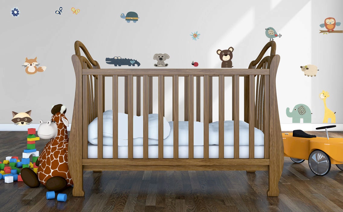NEW Safari animals Wall Decals Baby Room Nursery by DesignByMaya
