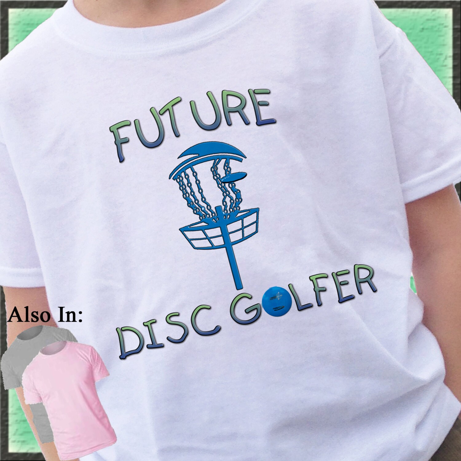 Future Disc Golfer Shirt i love disc golf sports tshirt