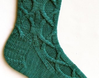 Knit Sock Pattern: Aristophanes Favorite Sock Knitting Pattern