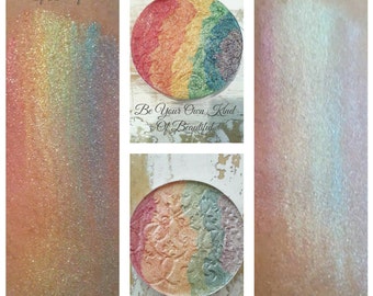 Save Money Get Both Mystical Fairy Wings Pastel & Be Your Own Kind of Beautiful Rainbow Highlighter 57mm Pan Compact Taking Pre-Orders