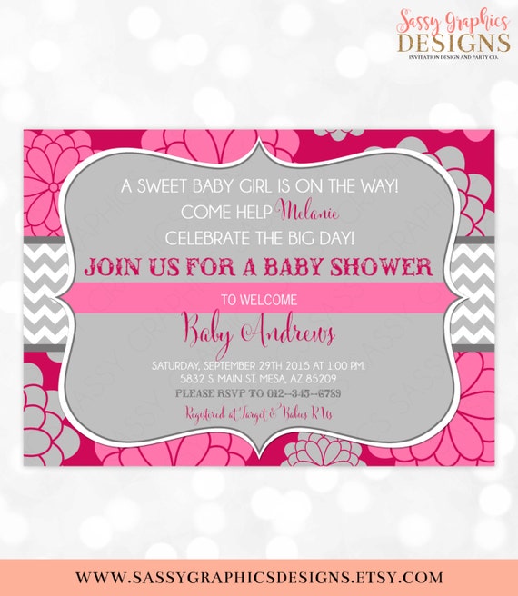 shower baby boy mums Invite Mums Shower Chevron Boy PDF Baby Baby Floral Shower Invitation