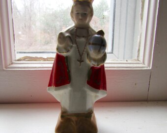 Infant of Prague Mini Shrine Statue