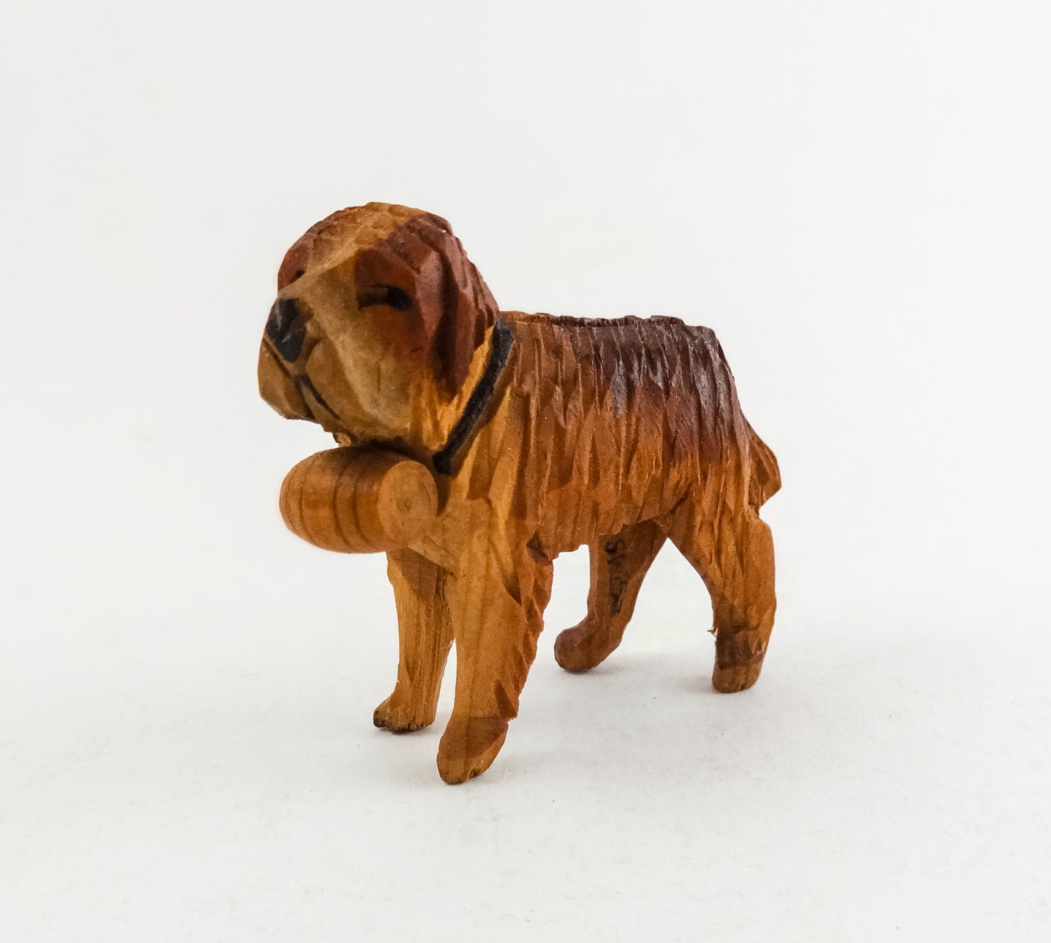 st bernard dog figurines