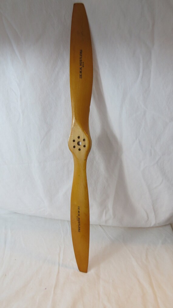 Vintage Large Wood Wooden Model Airplane Propeller For Supply