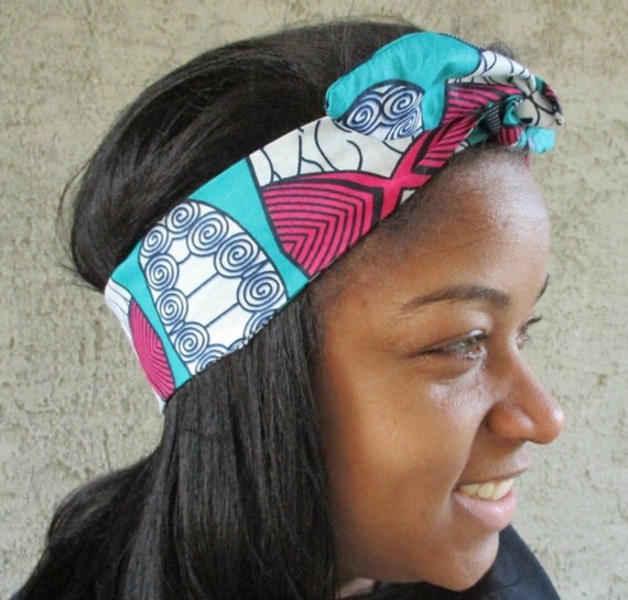 African Print headband Hairband Hair accessory