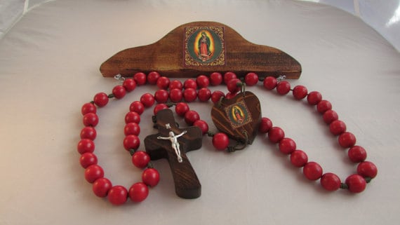 Handmade Wooden Rosary