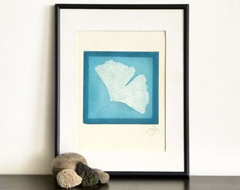 Ginkgo leaves print | Etsy