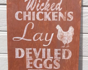 wicked chickens lay deviled eggs shirt