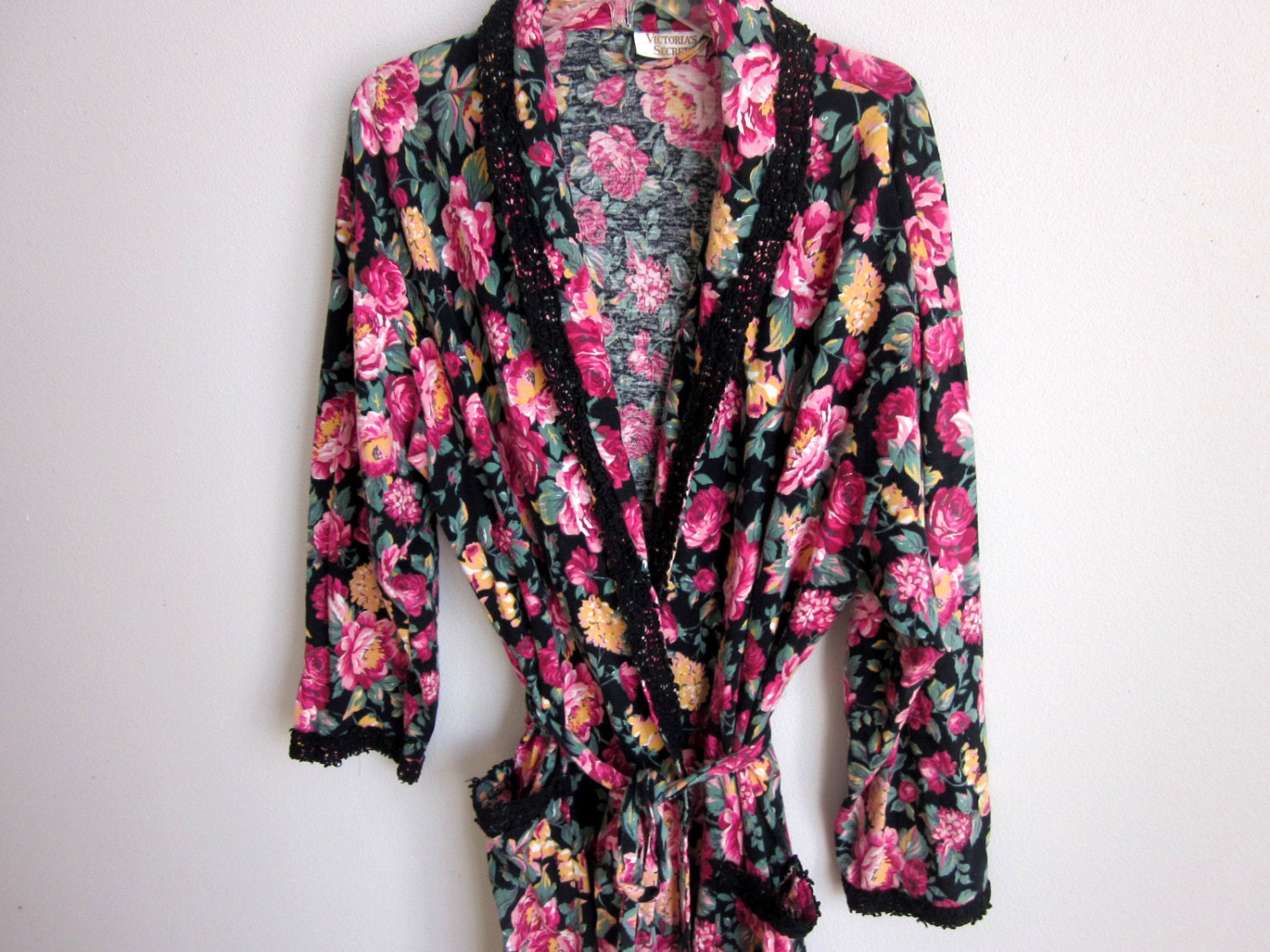 how to tie victoria's secret kimono robe