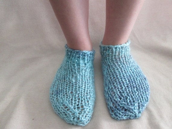 Easy Ankle Socks Knitting Pattern, Footie Socks Pattern ...