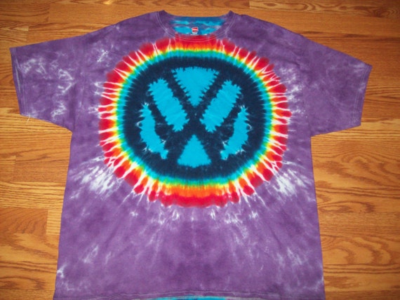 tie dye volkswagen shirt