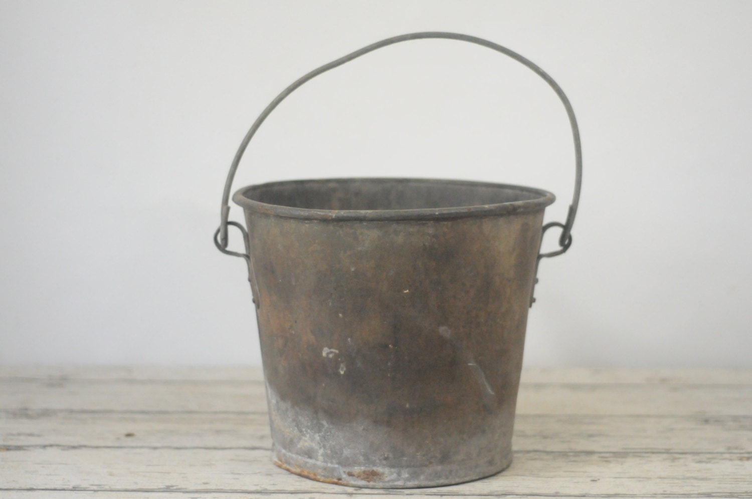 Heavy Duty Zinc Bucket Galvanized Bucket Metal Dairy Work Pail