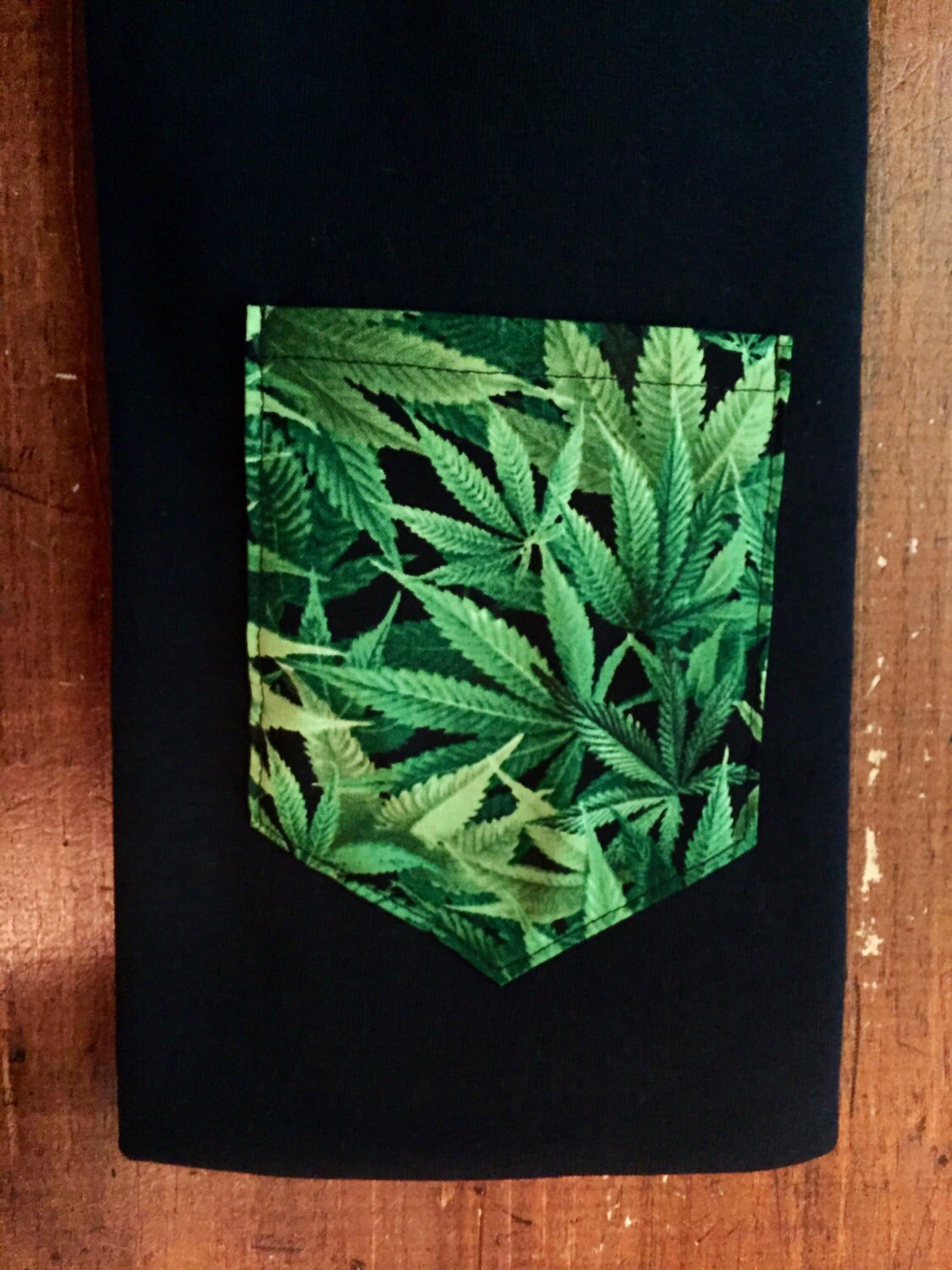 Marijuana weed pocket tee shirt tumblr