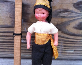 Doll House Doll with Skis