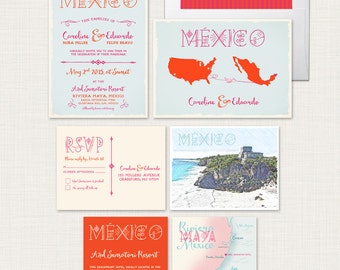 Etsy spanish wedding invitations