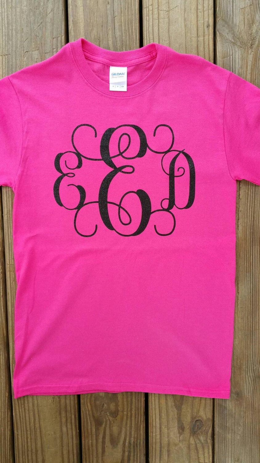 order monogram shirts