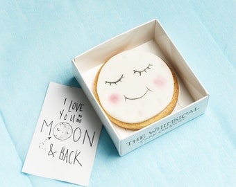 I Love you to the Moon and Back Cookie