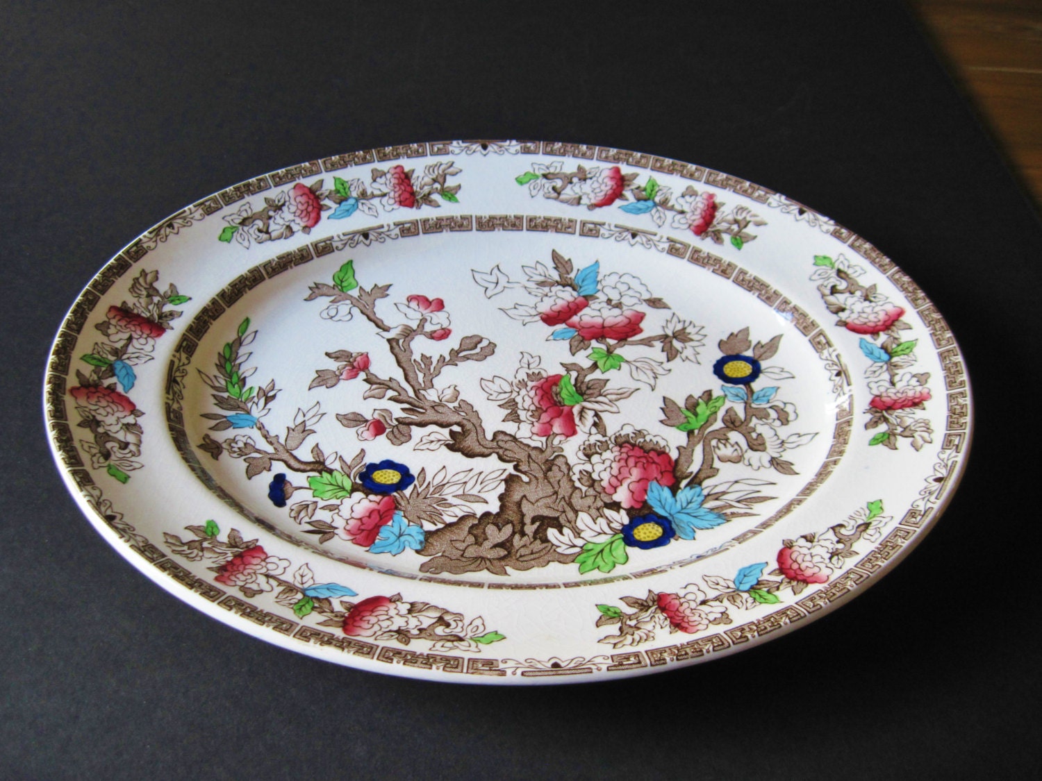 Indian Tree Serving Platter by British Anchor 11