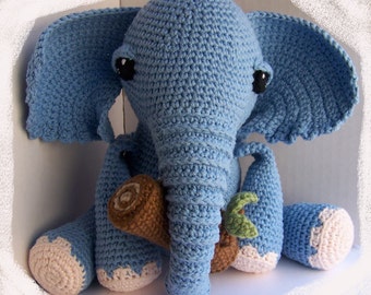 Elephant Coin Purse Crochet Pattern from LauLovesCrochet on Etsy Studio