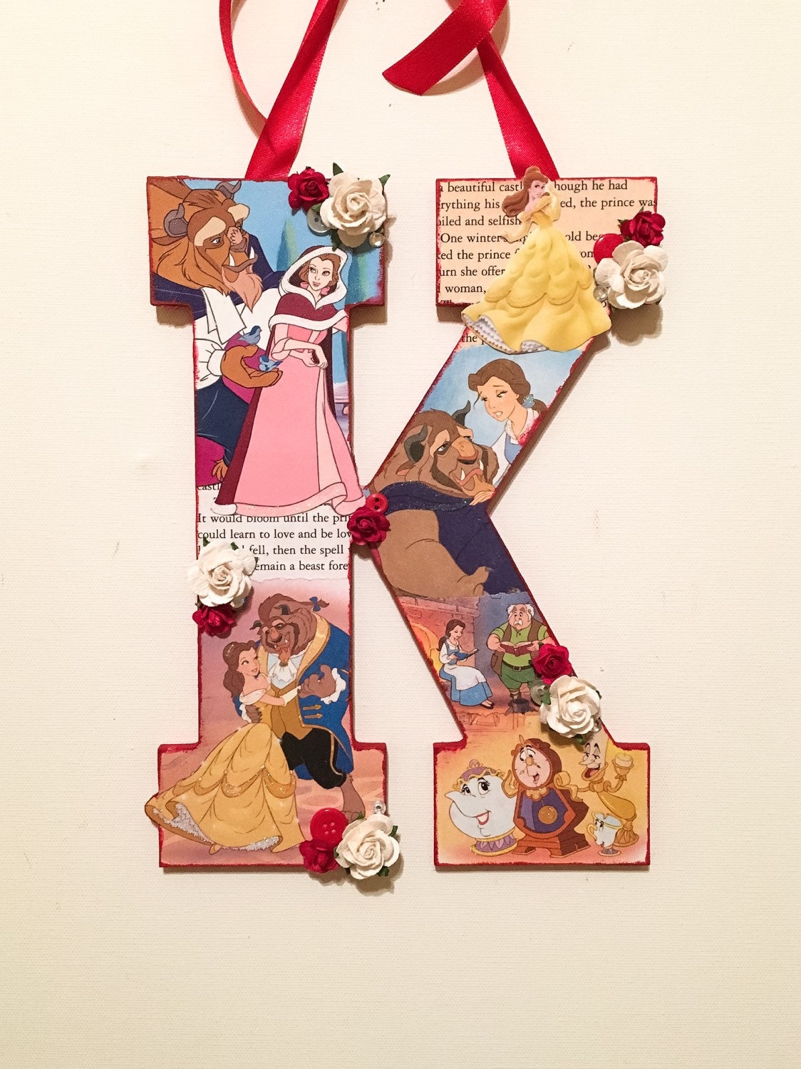 Letter K Any Theme Disney wooden letter custom