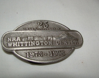 Vintage belt buckle 25th anniversary..FREE shipping!!