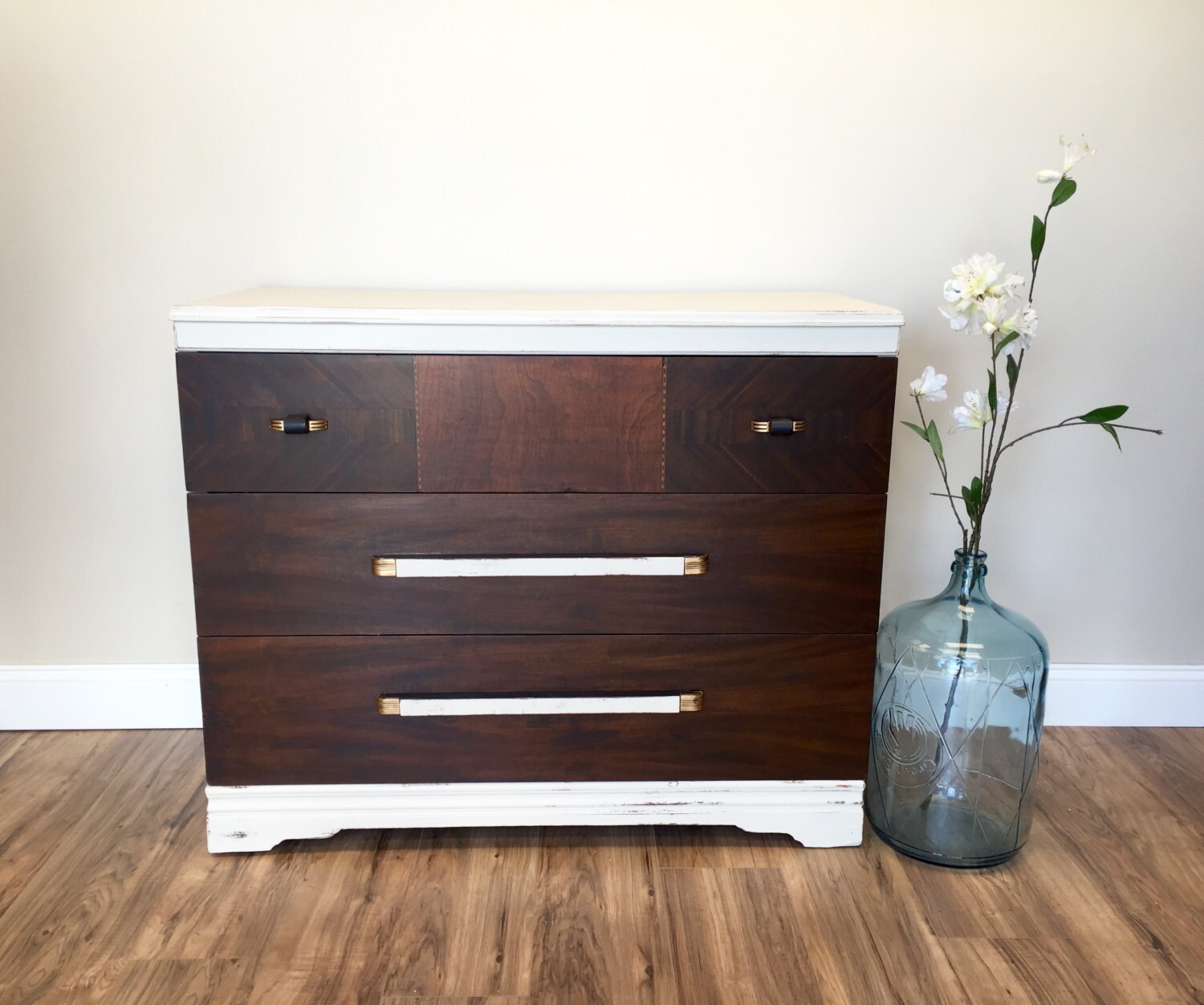 Art Deco Dresser Bedroom Chest of Drawers Art Moderne