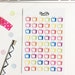Printable Kawaii Stickers Kawaii Planner by StarCityDesigns