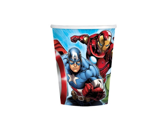 Marvel Avengers Paper Cups - 9oz Paper cups, Party Supplies, Tableware Il_570xn