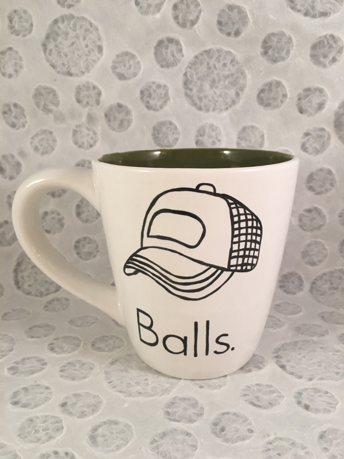 Bobby Singer Supernatural Balls Mug