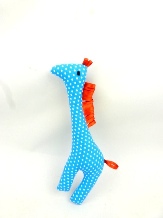 Squeaky new baby soft toy giraffe handmade giraffe plush