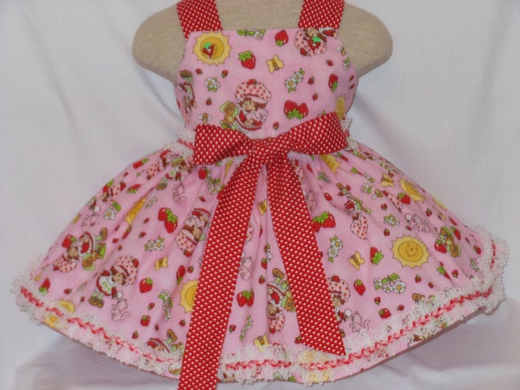 Strawberry Shortcake Dress Strawberry Birthday Dress Pageant