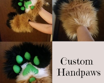 Custom Puffy Fursuit Paws
