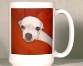 SALE White Chihuahua Mug, Chihuahua Mug, Chihuahua Gift, Customized Dog Mug SALE White Chihuahua Mug, Chihuahua Mug, Chihuahua Gift, Customized Dog Mug