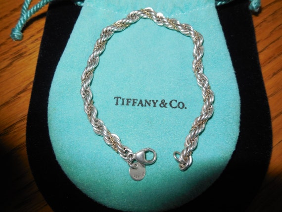 tiffany earring 925&750