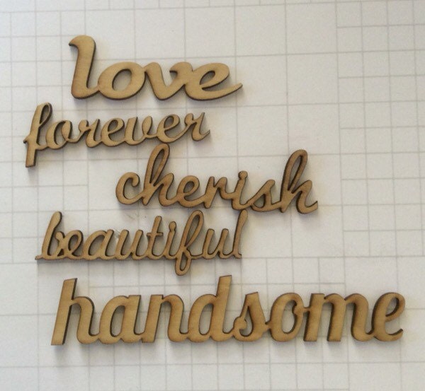 scrapbooking word embellishments scrapbooking supplies