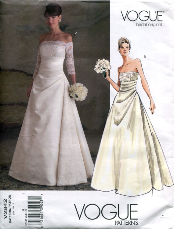 Fit And Flare Wedding Dress Pattern 9