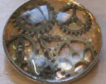 Steampunk Broche , Brooch
